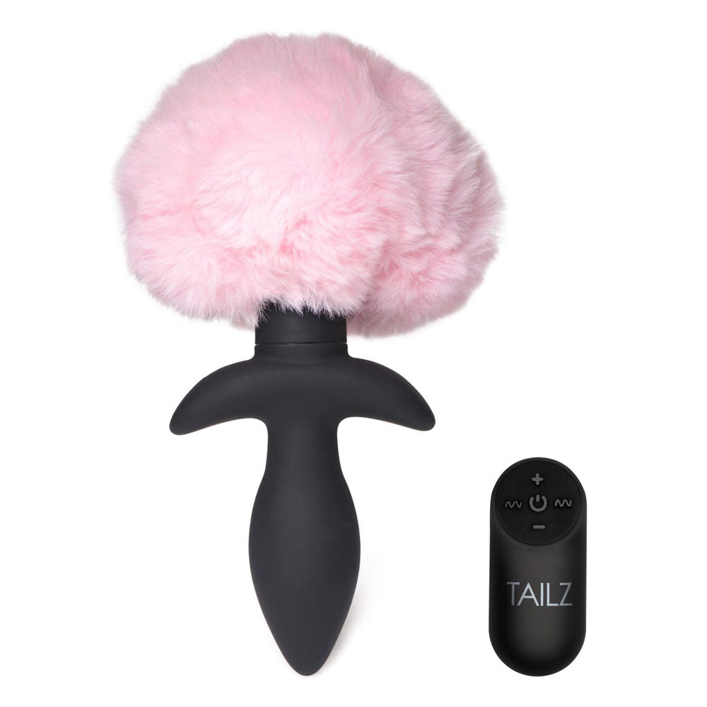 Wagging Bunny Tail Butt Plug & Remote - Tailz Roleplay