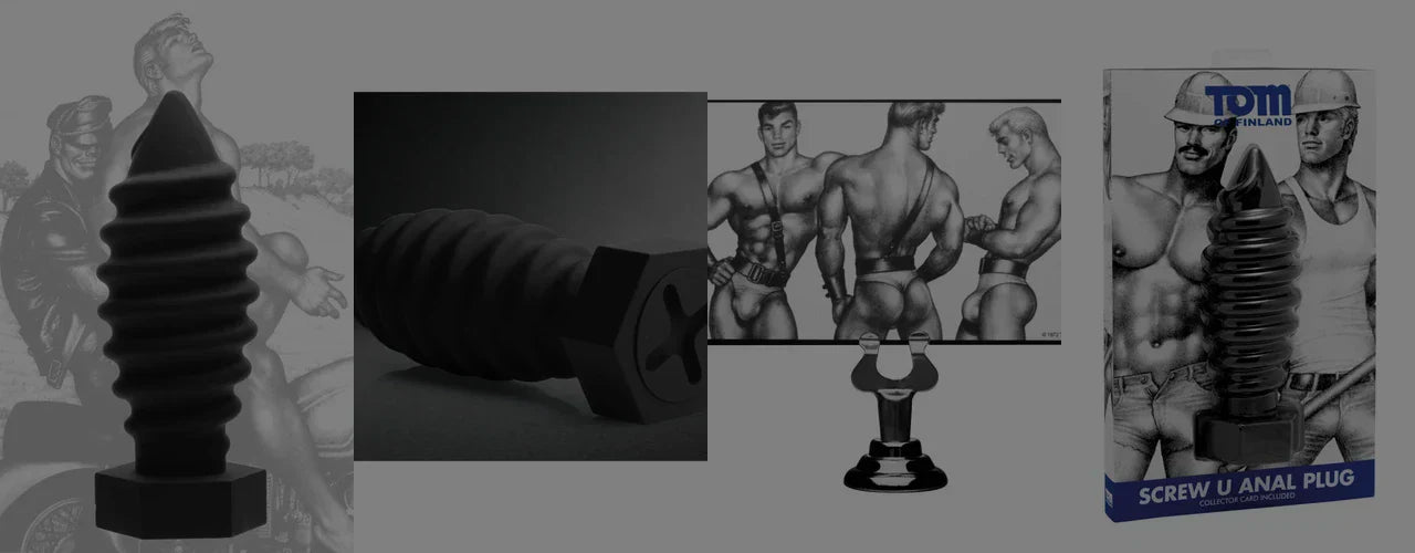 Guide to the Screw U Spiral Butt Plug by Tom of Finland Guide to the Screw U Spiral Butt Plug by Tom of Finland