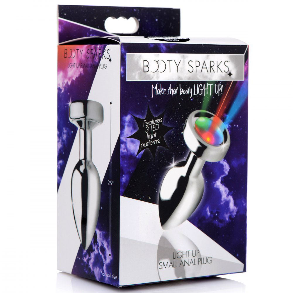 Light Up Metal Butt Plug - Booty Sparks