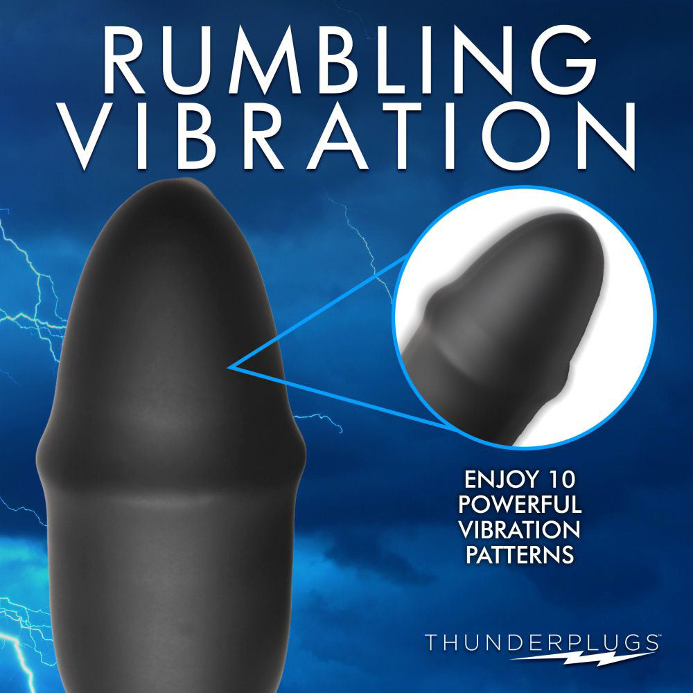 Butt Slider Silicone Butt Plug & Remote - ThunderPlugs