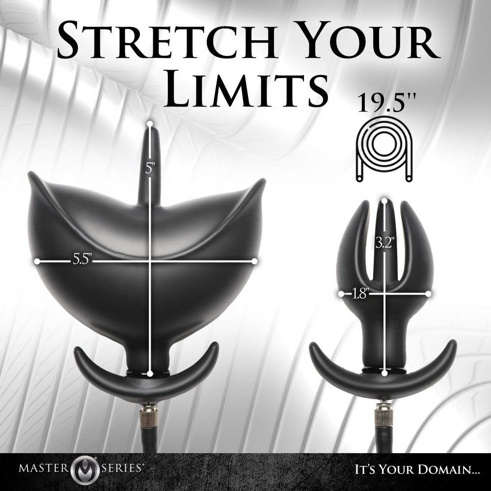 Anchor Inflatable Butt Plug & Pump - Master Series Ass Bound