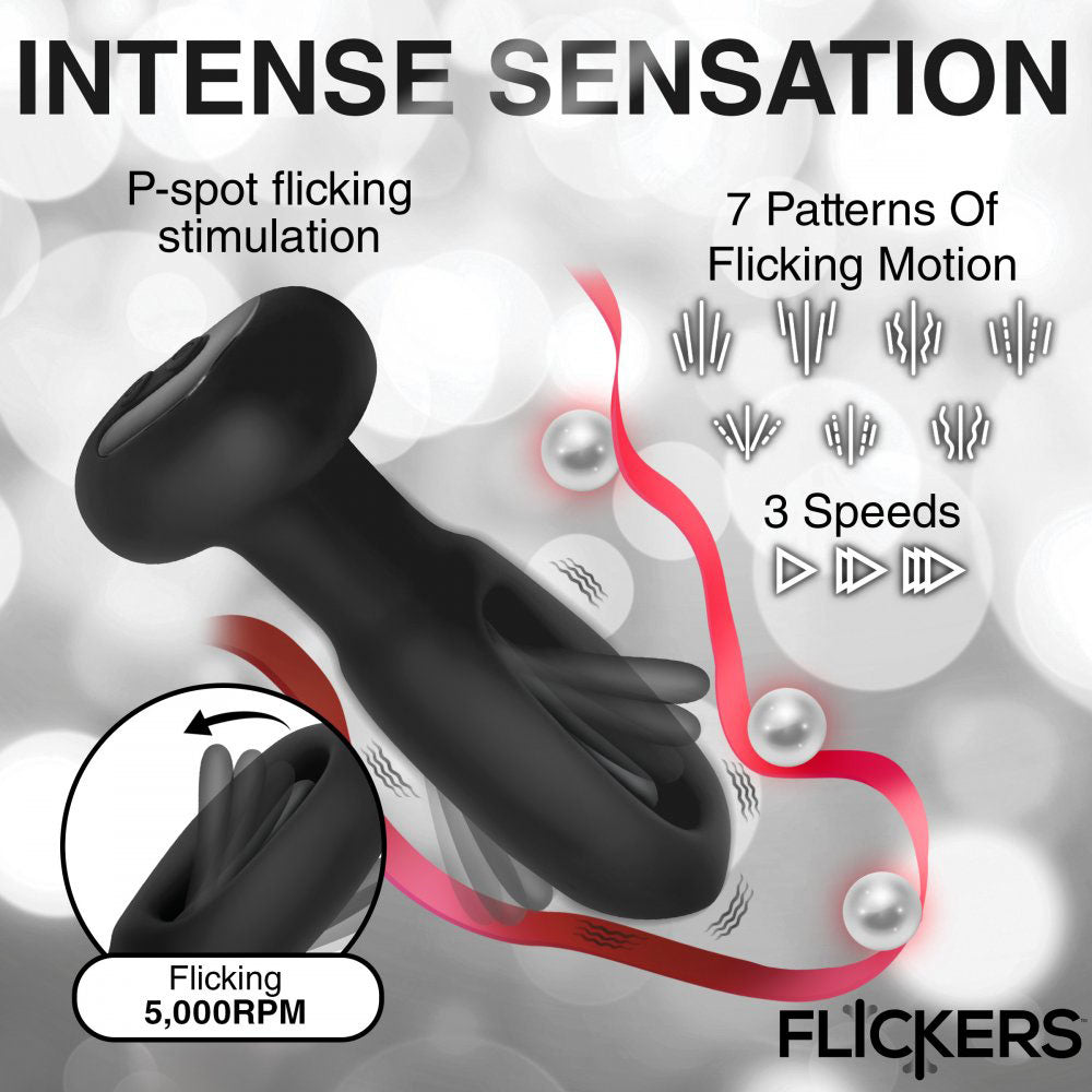 Flicking Prostate Massager With Remote - Inmi Bum Flick