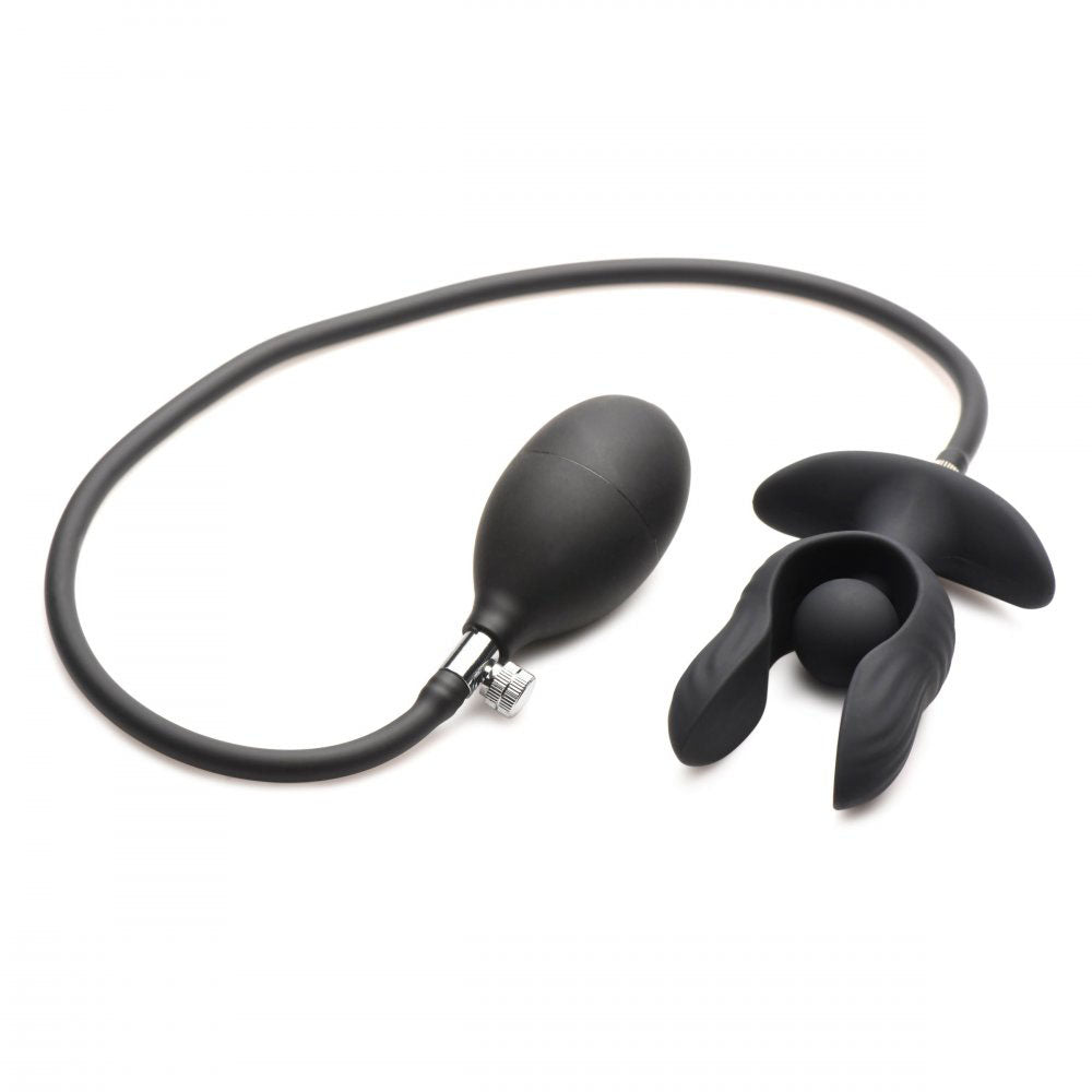 Dark Pearl Inflatable Butt Plug & Remote - Master Series