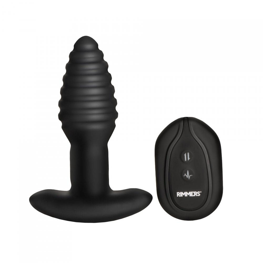 Rimming Silicone Butt Plug & Remote - Rimmers Model-E