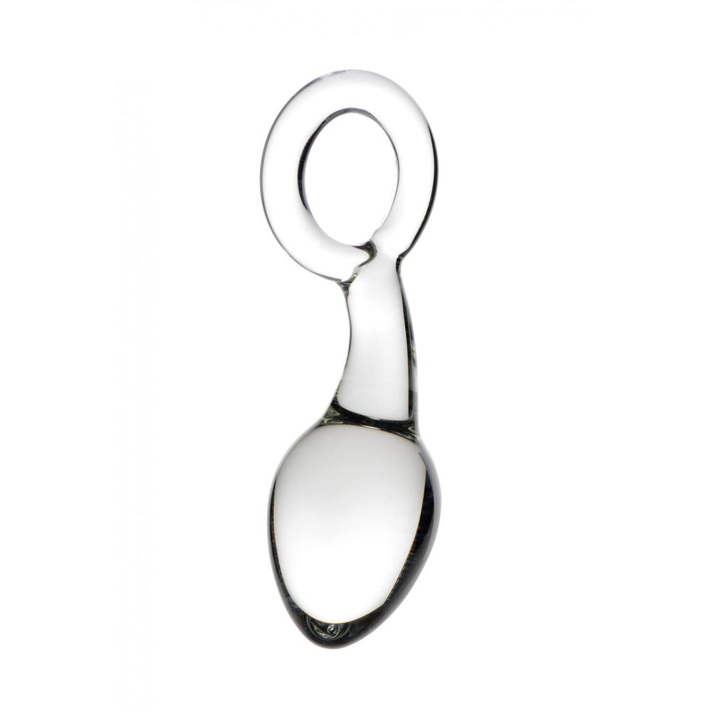 Glass Prostate Massager With Handle - PRISMS Devi