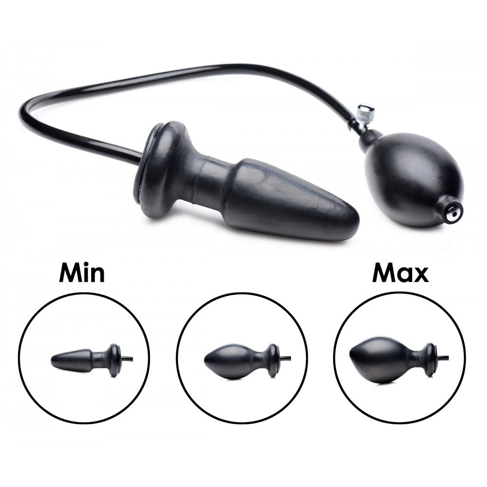 The Expander Inflatable Butt Plug & Pump - Master Series