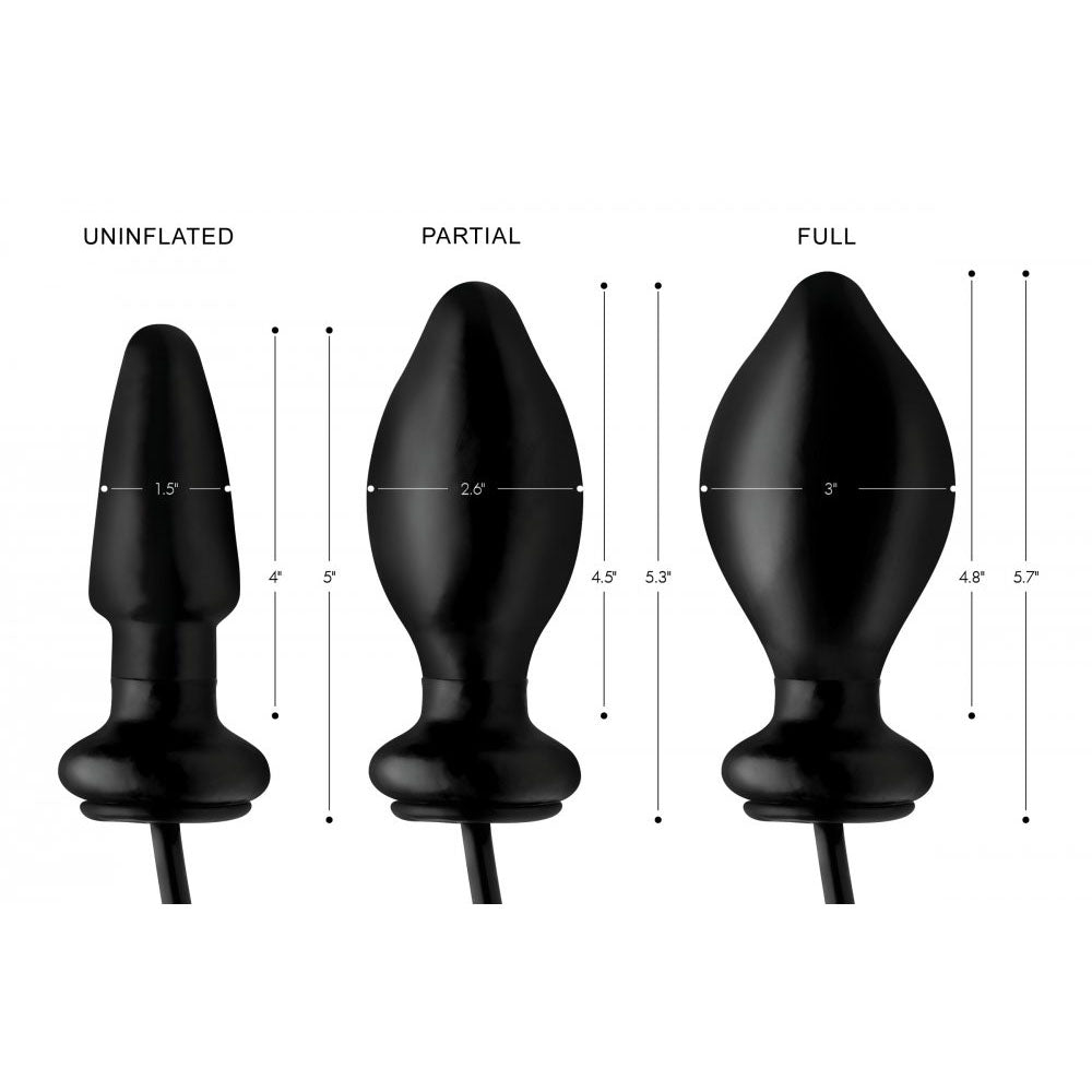 The Expander Inflatable Butt Plug & Pump - Master Series