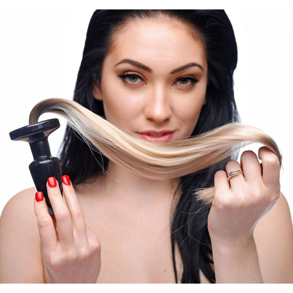 Blonde Pony Tail Butt Plug - Tailz Roleplay