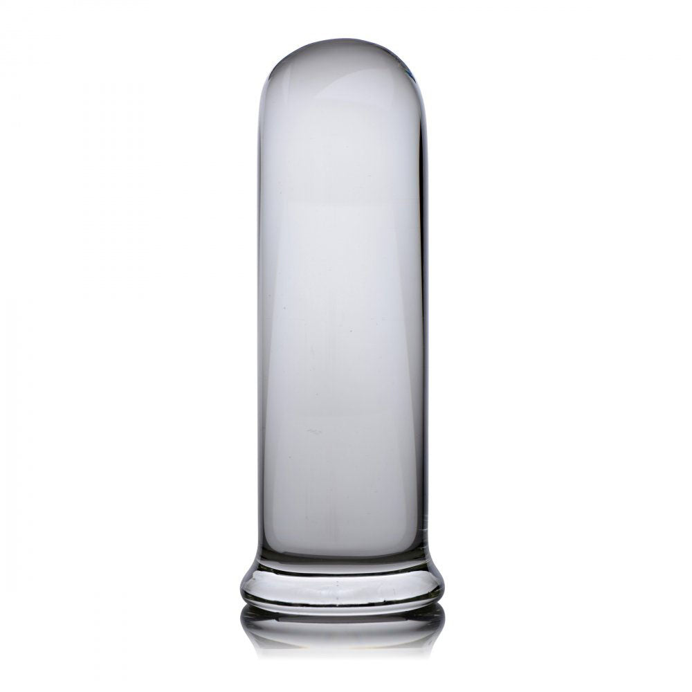 Large Glass Dildo Butt Plug - PRISMS Pillar