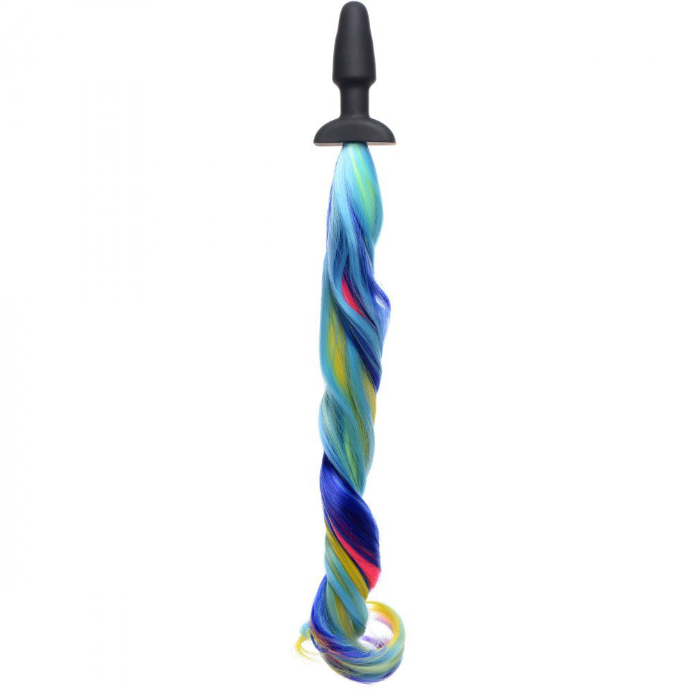 Rainbow Pony Tail Butt Plug - Tailz Pride Roleplay