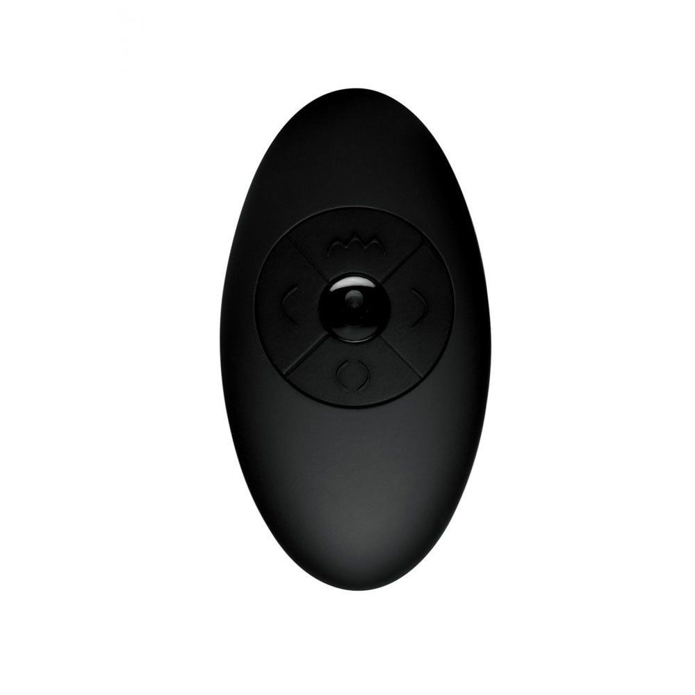 Curved Thrusting Butt Plug & Remote - ThunderPlugs