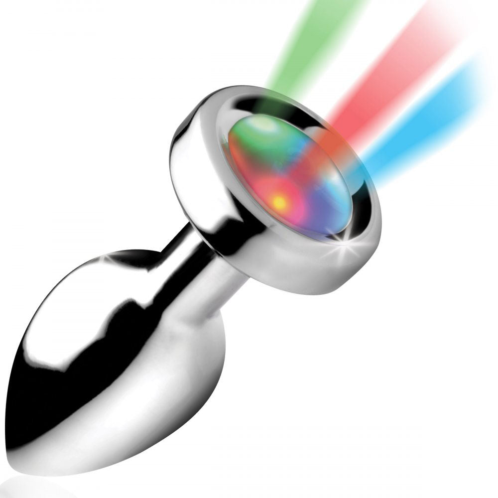 Light Up Metal Butt Plug - Booty Sparks