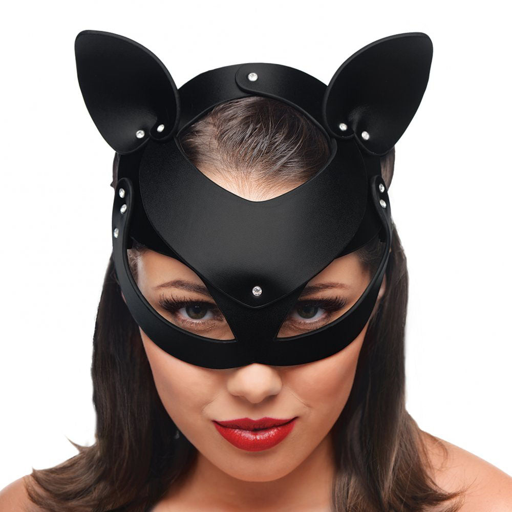 Black Cat Tail Butt Plug & Mask - Tailz Roleplay Kit
