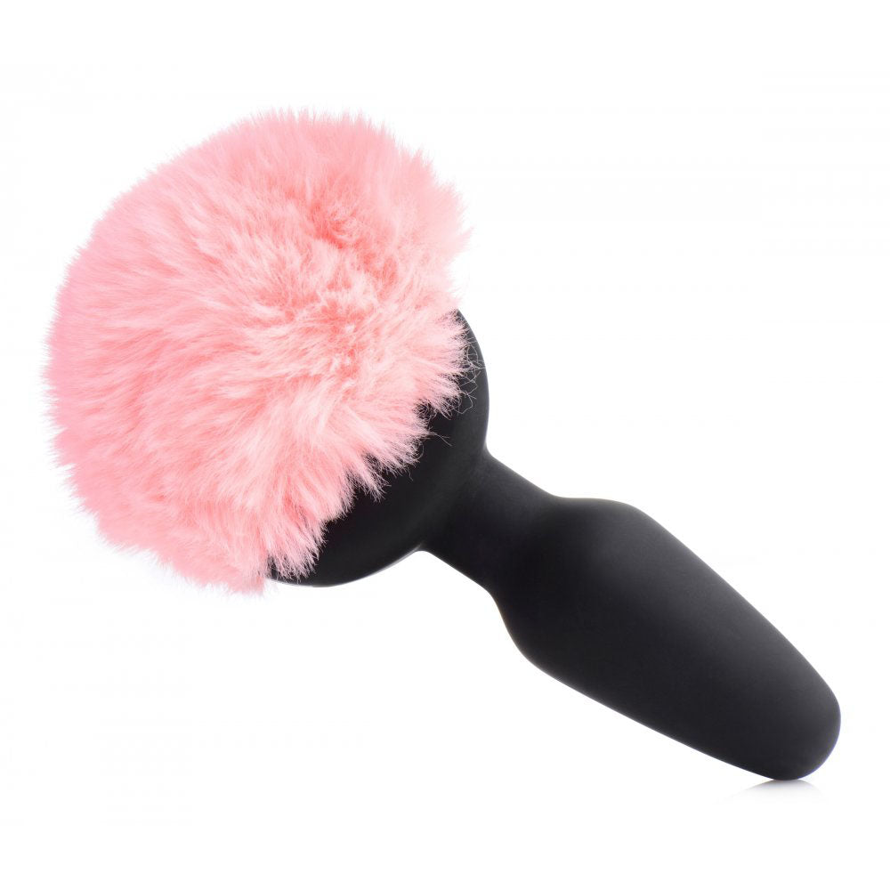 Pink Bunny Tail Butt Plug & Remote - Tailz Roleplay