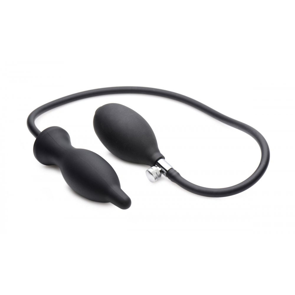 Dark Inflator Inflatable Butt Plug & Pump - Master Series