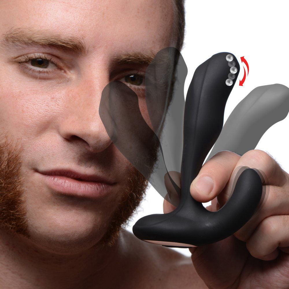Bendable Prostate Massager With Remote - Alpha-Pro P-Bender