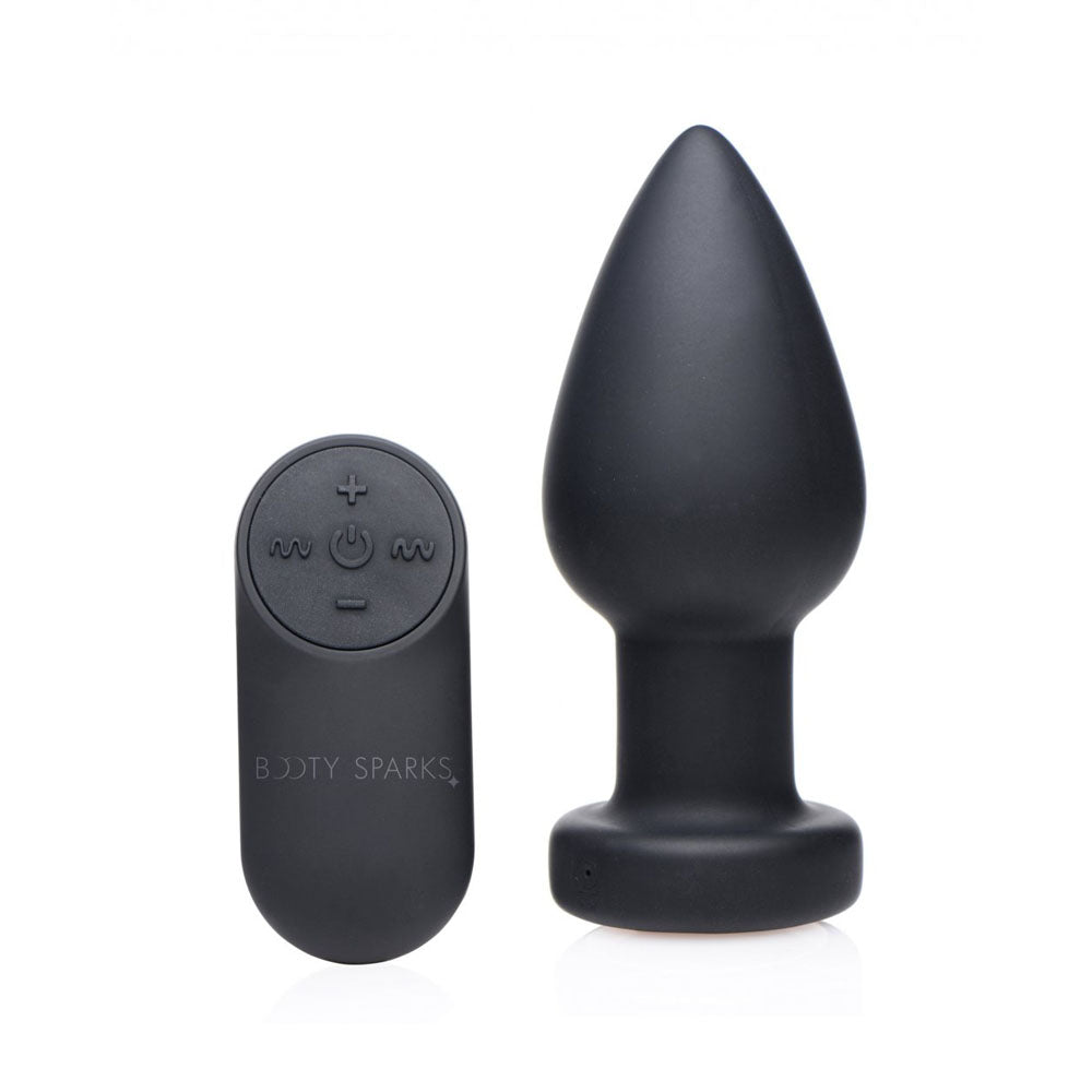 Light Up Silicone Butt Plug & Remote - Booty Sparks