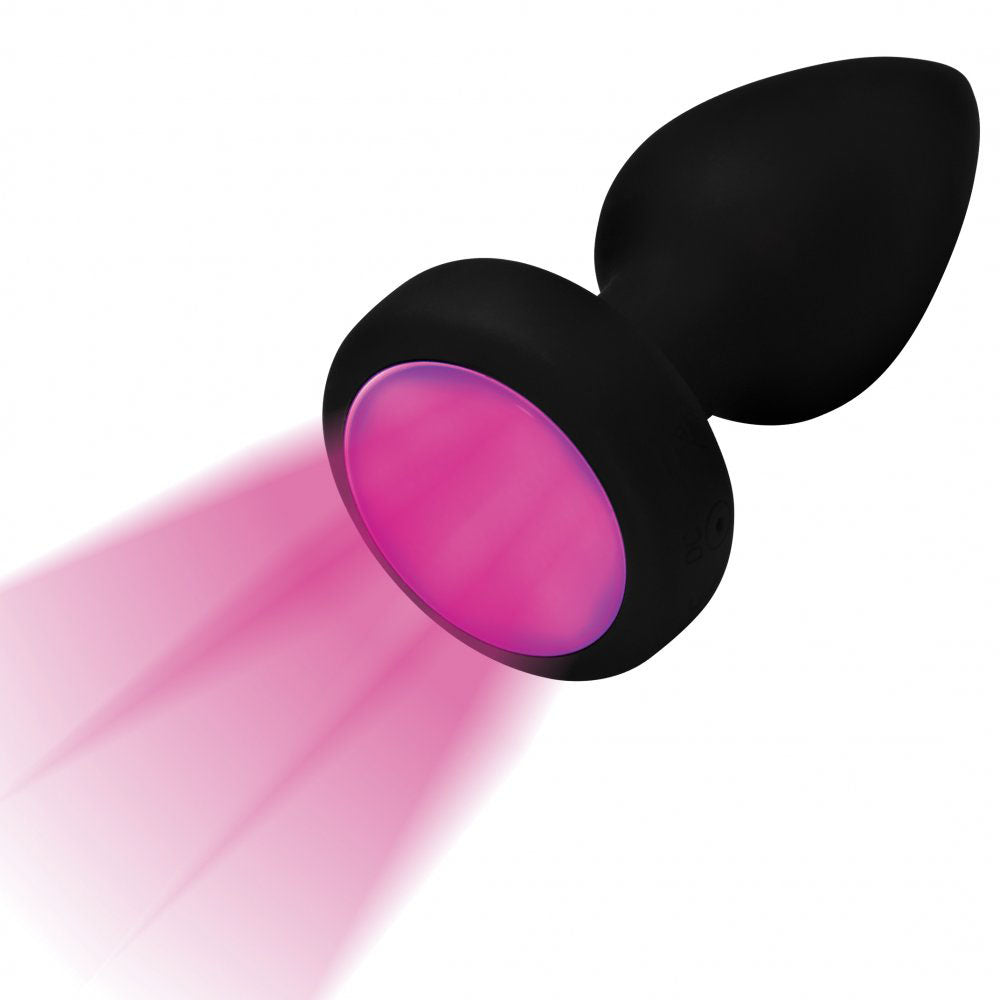 Light Up Silicone Butt Plug &amp; Remote - Booty Sparks