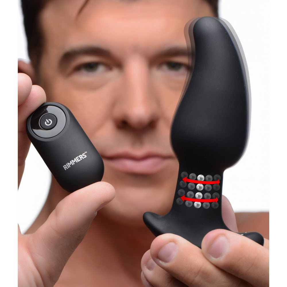 Rimming Prostate Massager With Remote - Rimmers Gyro-M