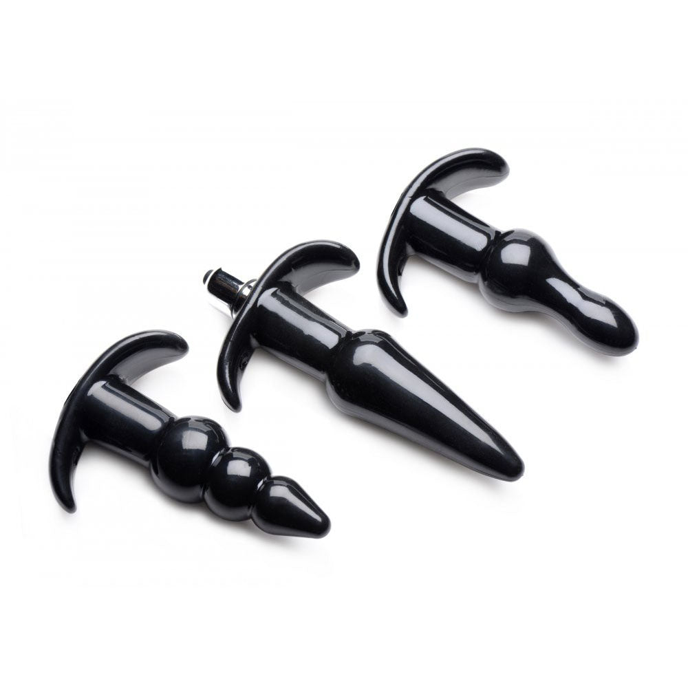 • Ribbed &amp; Textured Butt Plugs