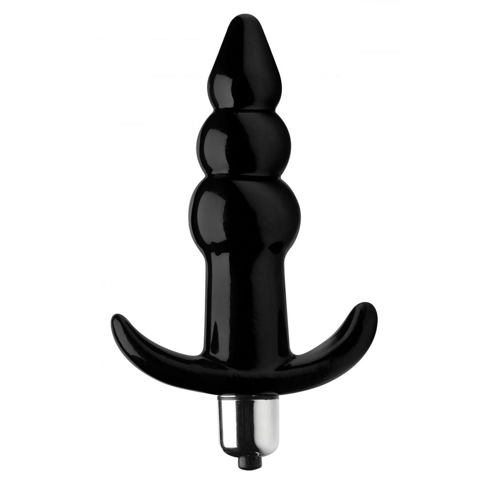 Bubbling Ribbed Butt Plug Collection With Vibration - Frisky