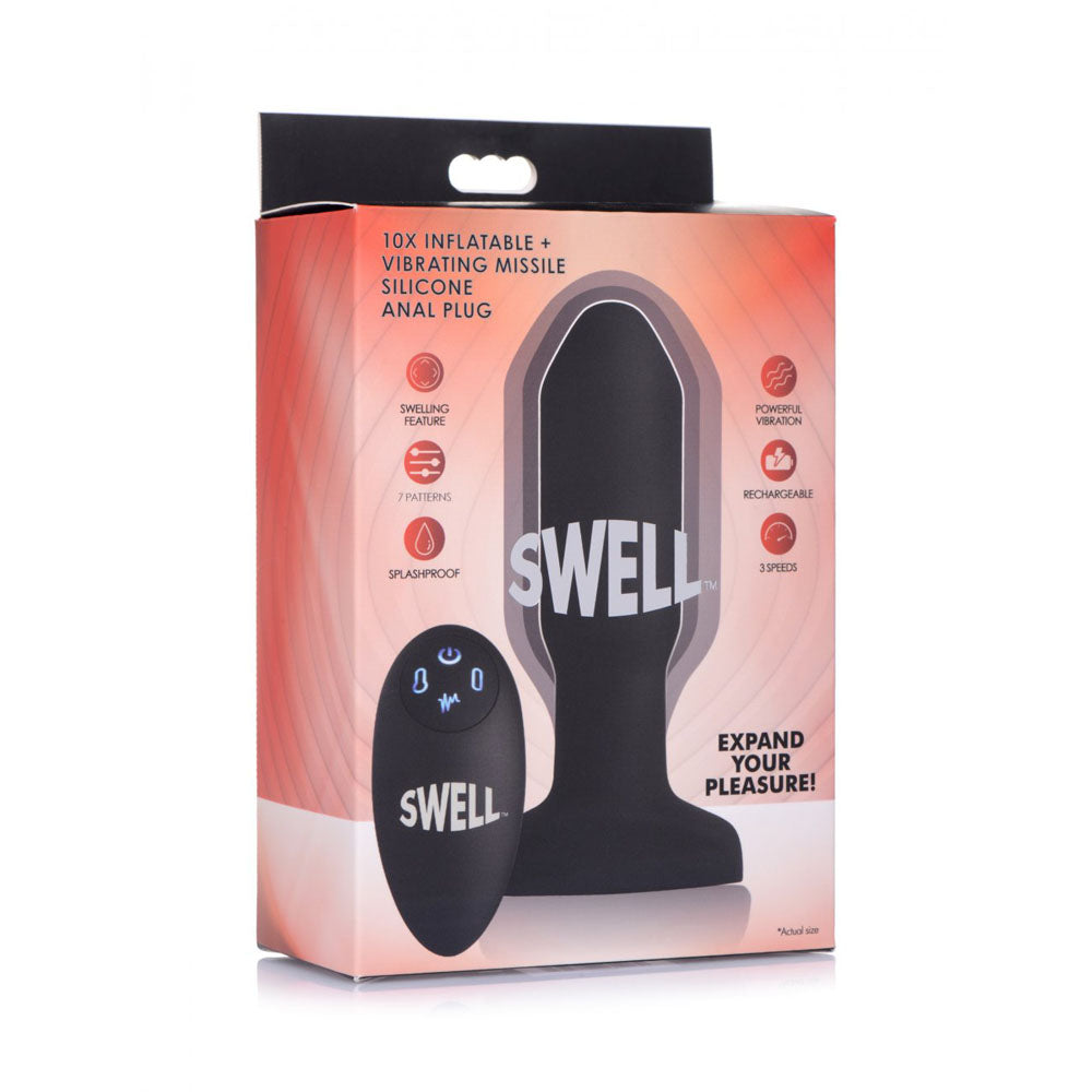 The Missile Inflatable Butt Plug & Remote - Swell