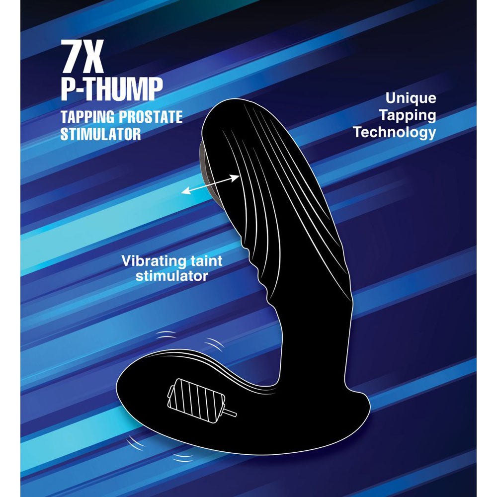 Tapping Prostate Massager With Remote - Alpha-Pro P-Thump
