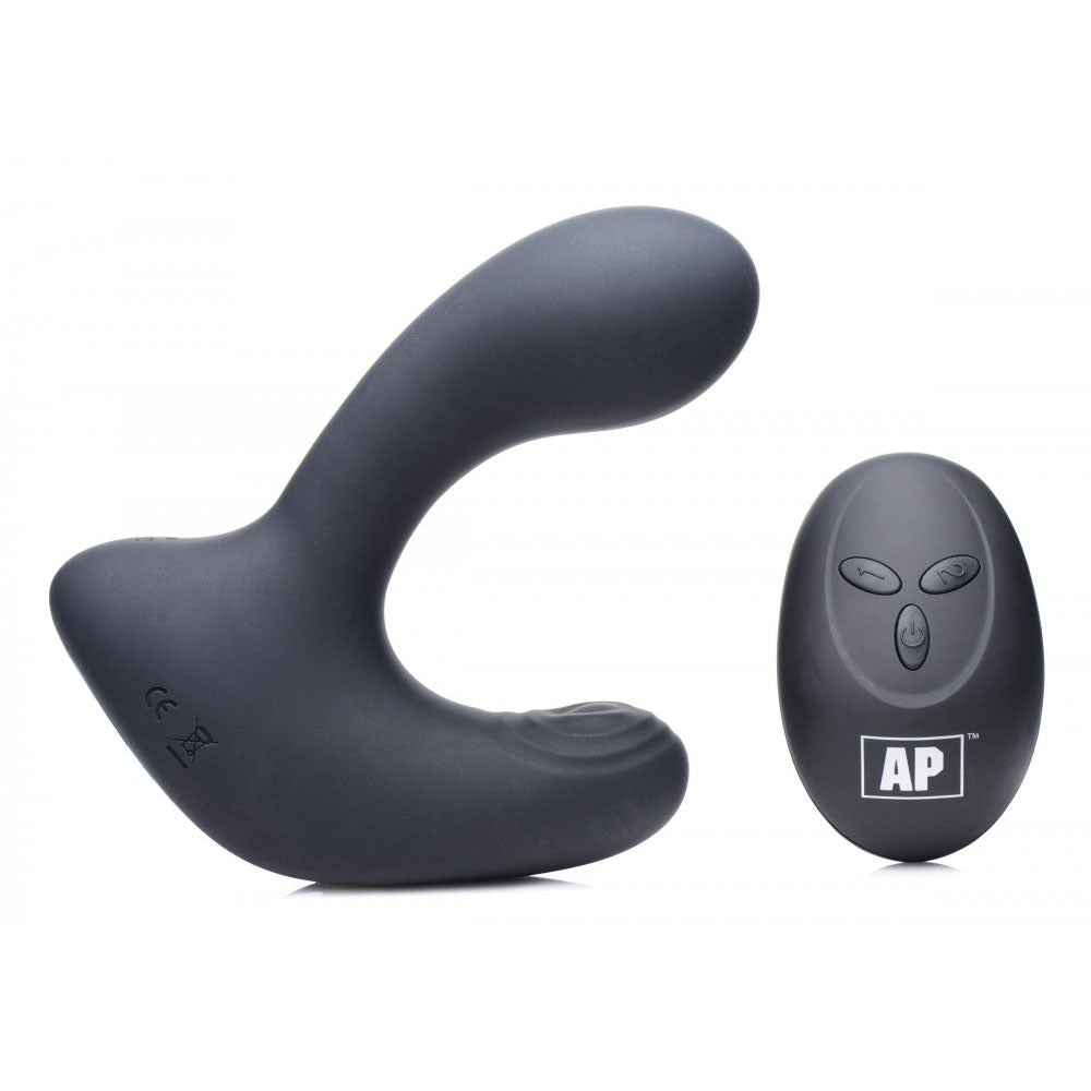 Pulsing Prostate Massager With Remote - Alpha-Pro P-Pulse