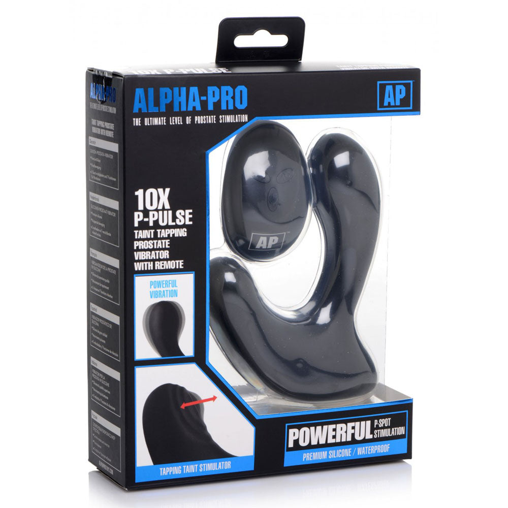Pulsing Prostate Massager With Remote - Alpha-Pro P-Pulse