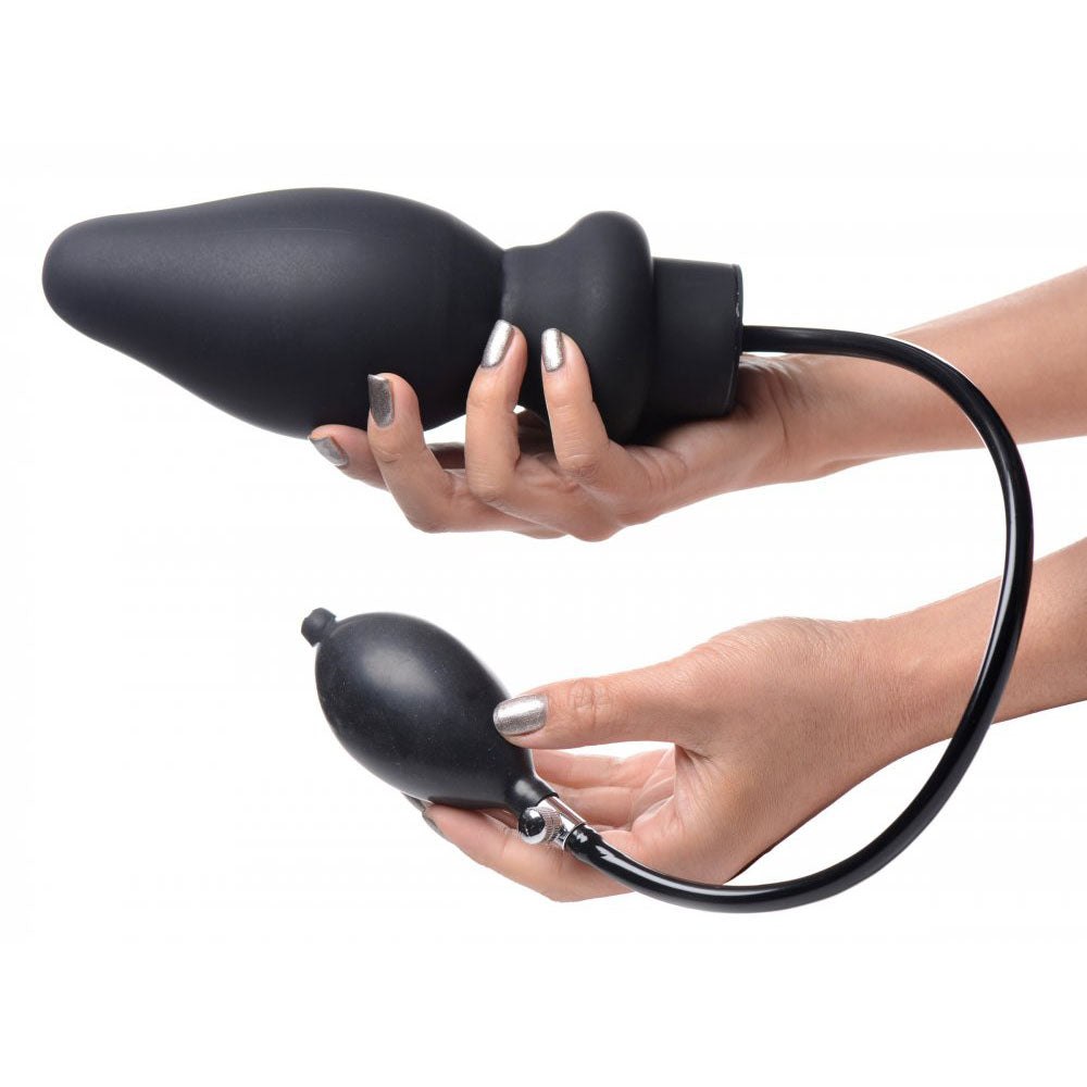 Ass-Pand Inflatable Butt Plug With Pump - Master Series