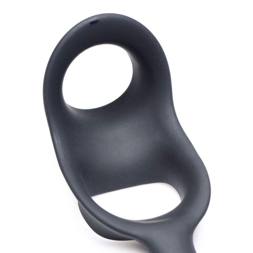Prostate Massager With Remote & Cock Ring - Alpha-Pro P-Bomb