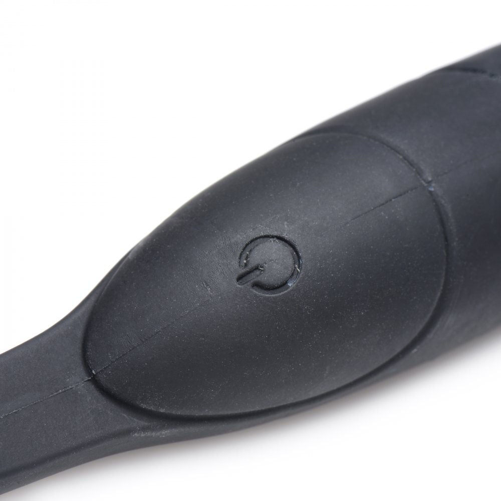 Prostate Massager With Remote & Cock Ring - Alpha-Pro P-Bomb