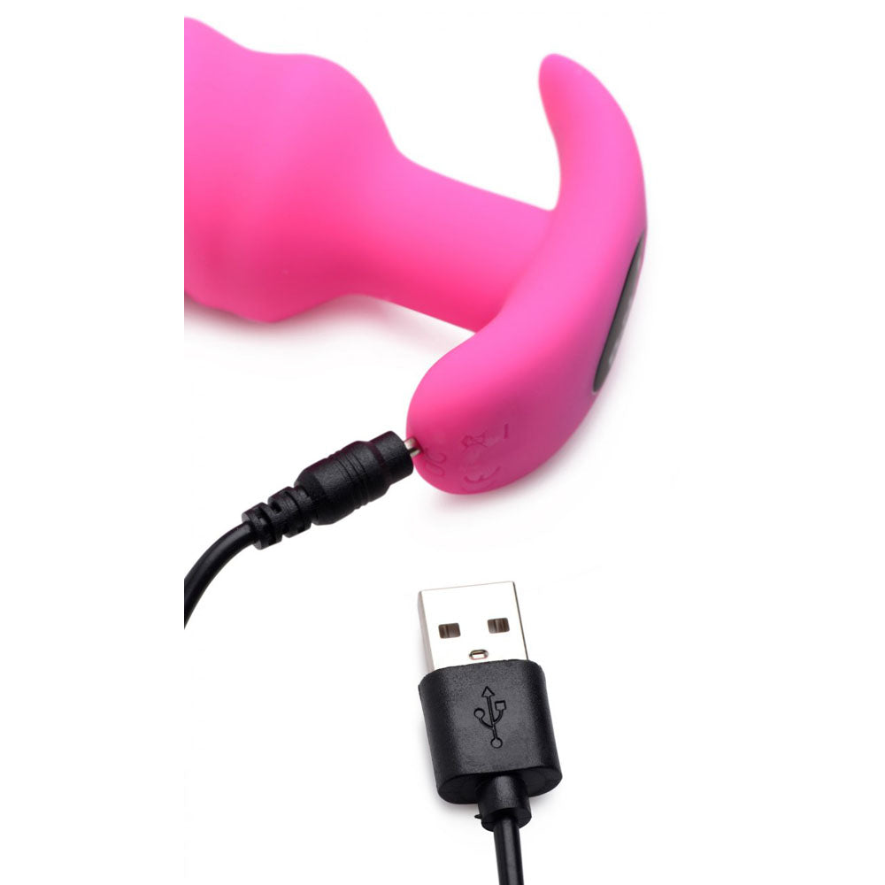 Swirl Silicone Butt Plug Collection With Remote - Bang!