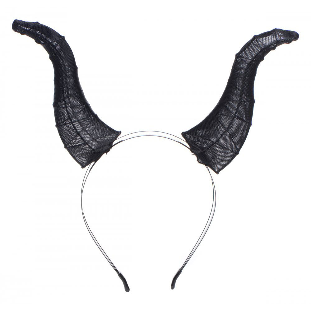 Sinful Devil Tail Butt Plug With Horns - Tailz Roleplay Kit