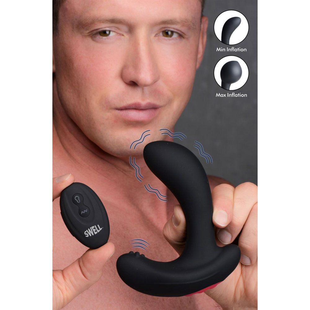 Inflatable Prostate Massager With Remote - Swell Airgasm