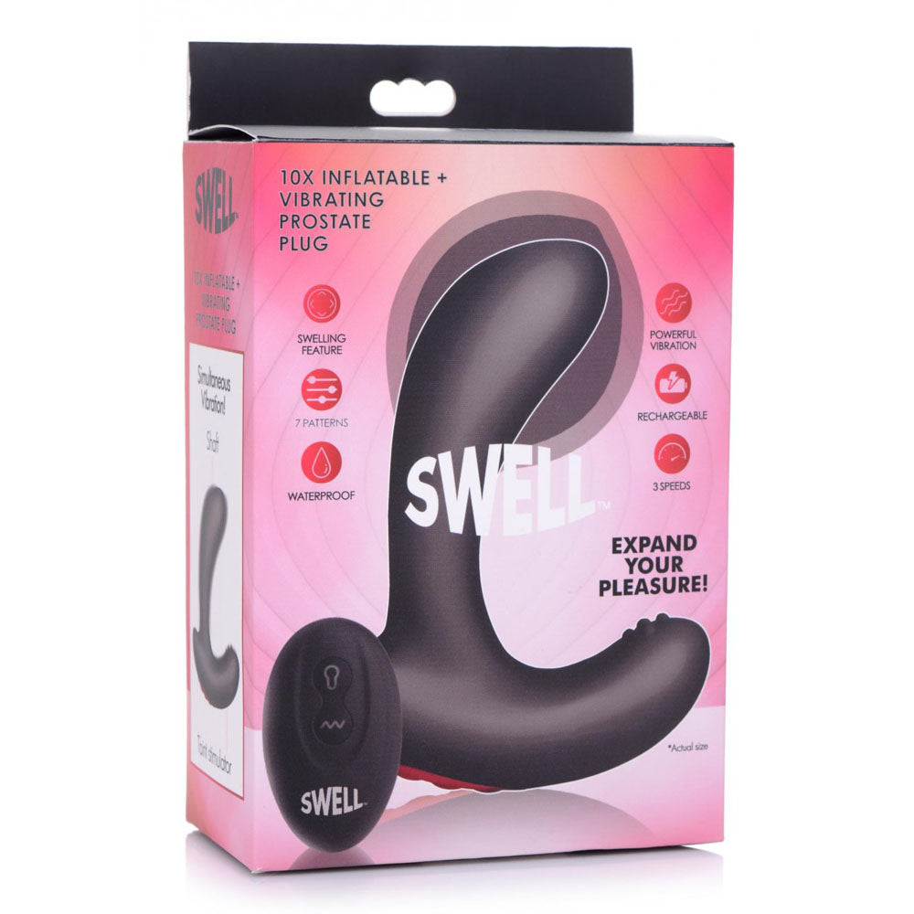 Inflatable Prostate Massager With Remote - Swell Airgasm