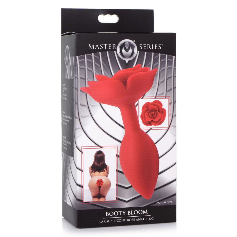 Booty Bloom Rose Butt Plug - Master Series