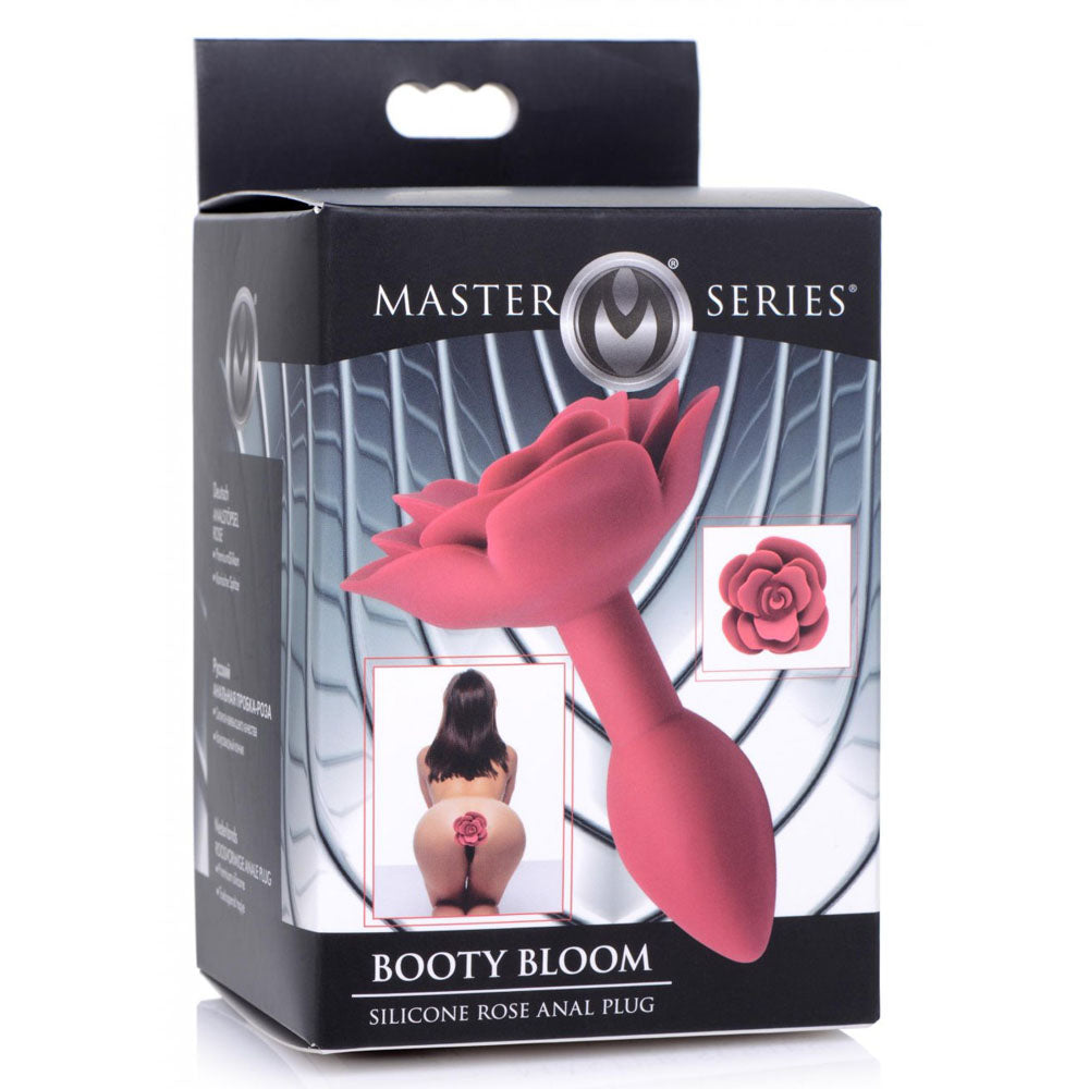 Booty Bloom Rose Butt Plug - Master Series