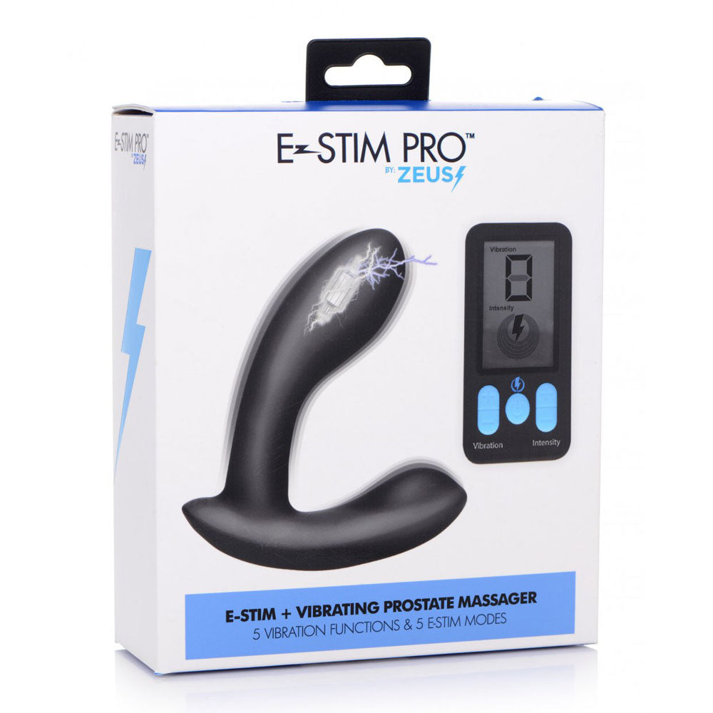 Estim Prostate Massager With Remote - Zeus E-Stim Pro