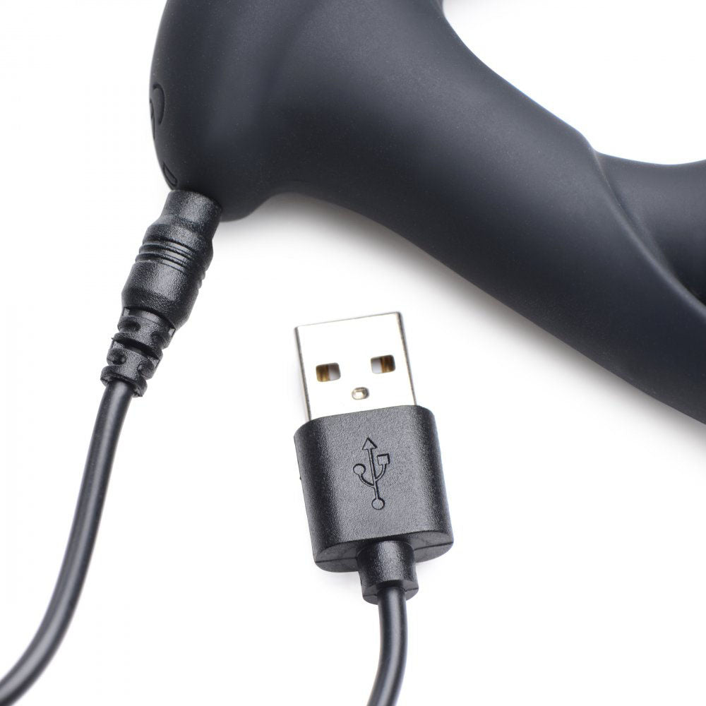 Hollow Prostate Massager With Remote - Ass Thumpers P-Stim