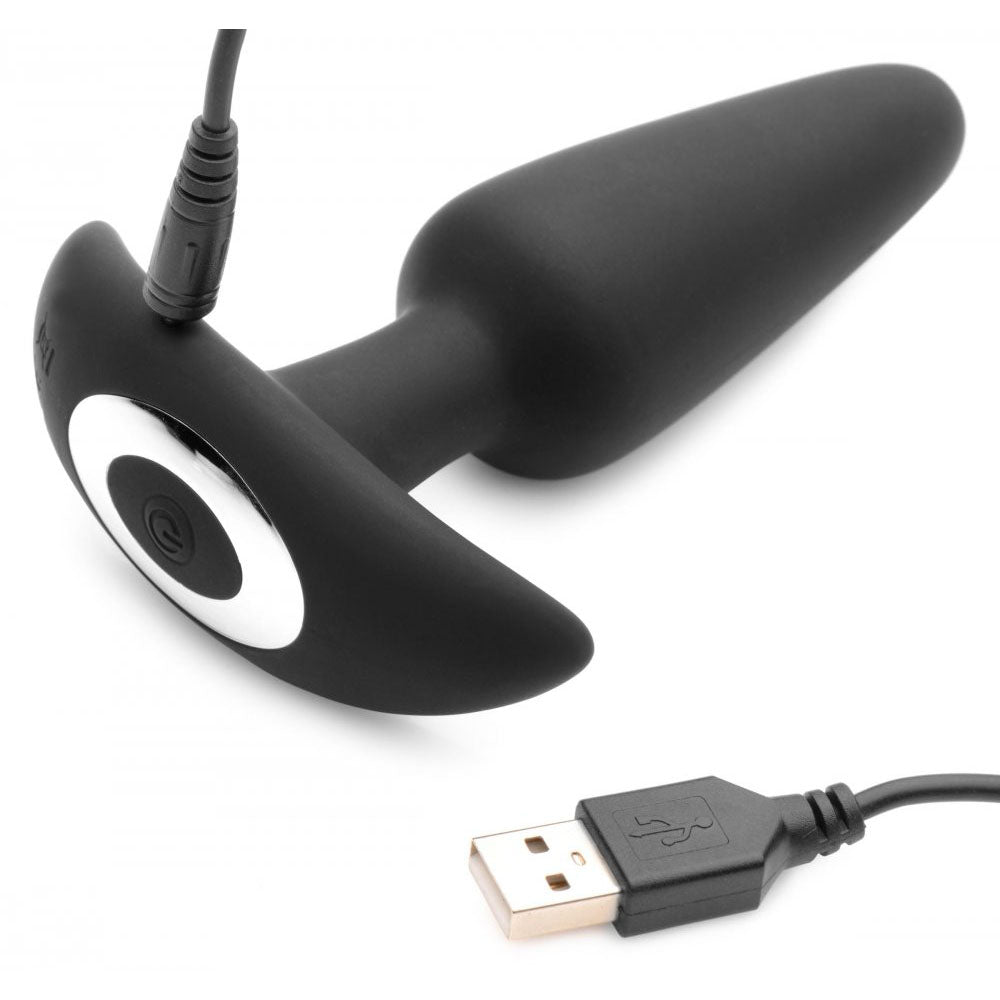 Slim Voice Activated Silicone Butt Plug & Remote - Whisperz