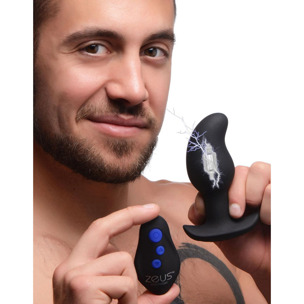 Electrostim Prostate Massager With Remote - Zeus Volt Drop