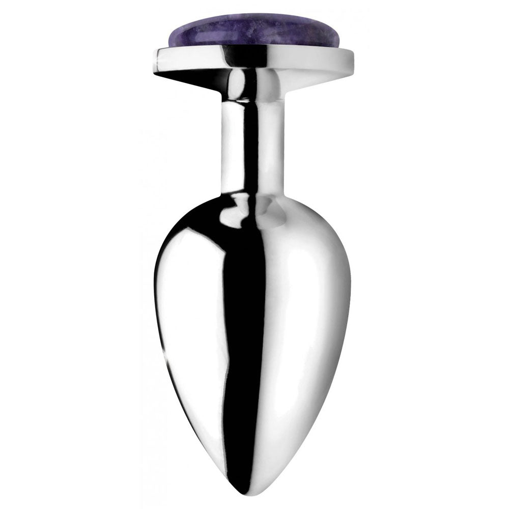 Amethyst Gem Metal Butt Plug - Booty Sparks