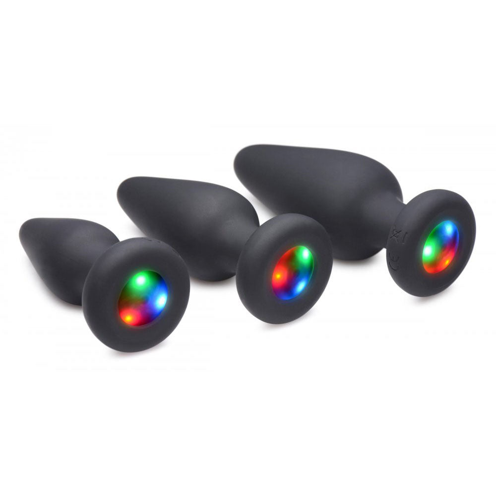 LED Silicone Butt Plug - Booty Sparks