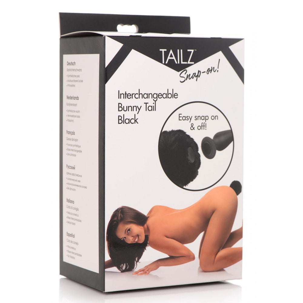 Snap-On Bunny Tail Butt Plug Base Collection - Tailz Roleplay