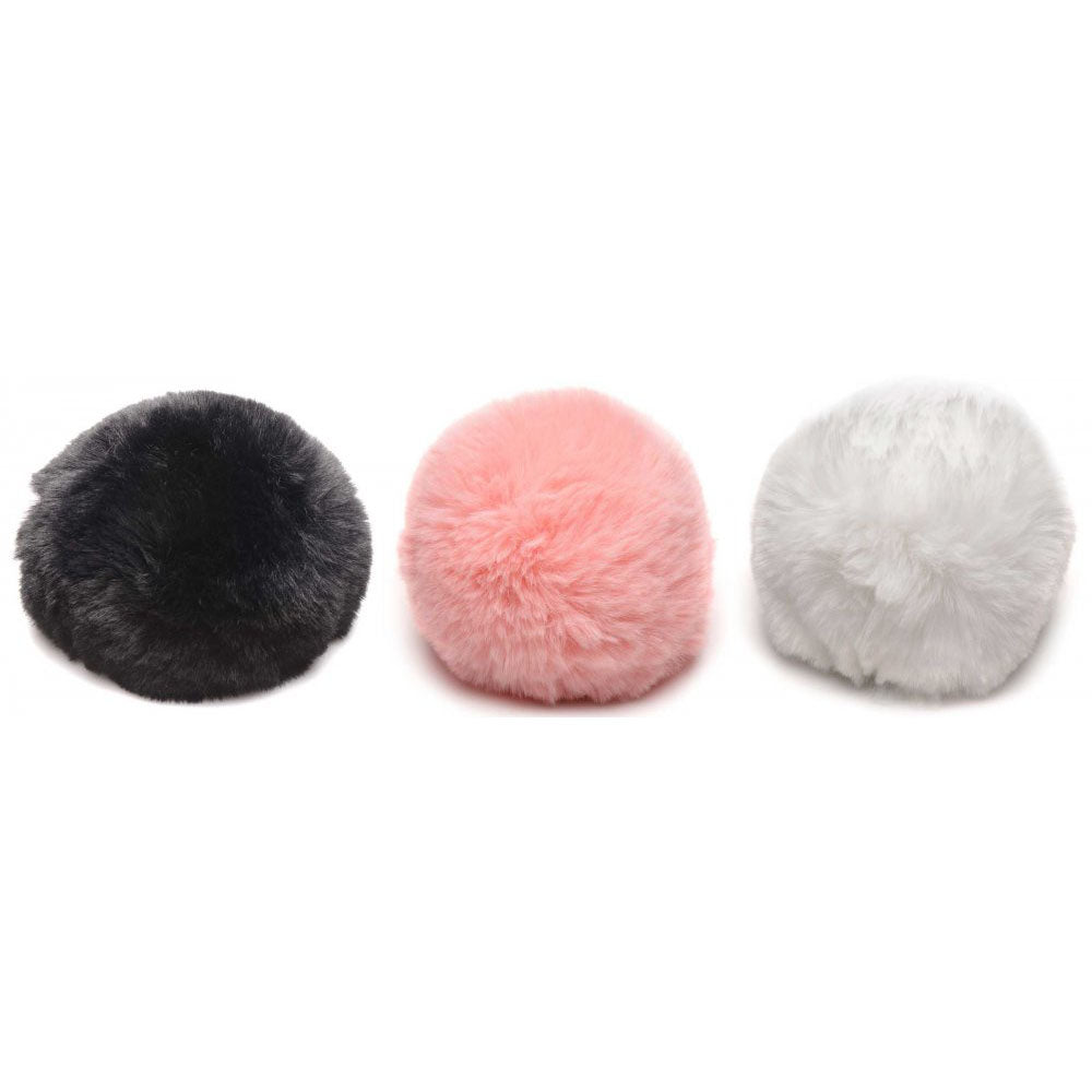 Snap-On Bunny Tail Butt Plug Base Collection - Tailz Roleplay