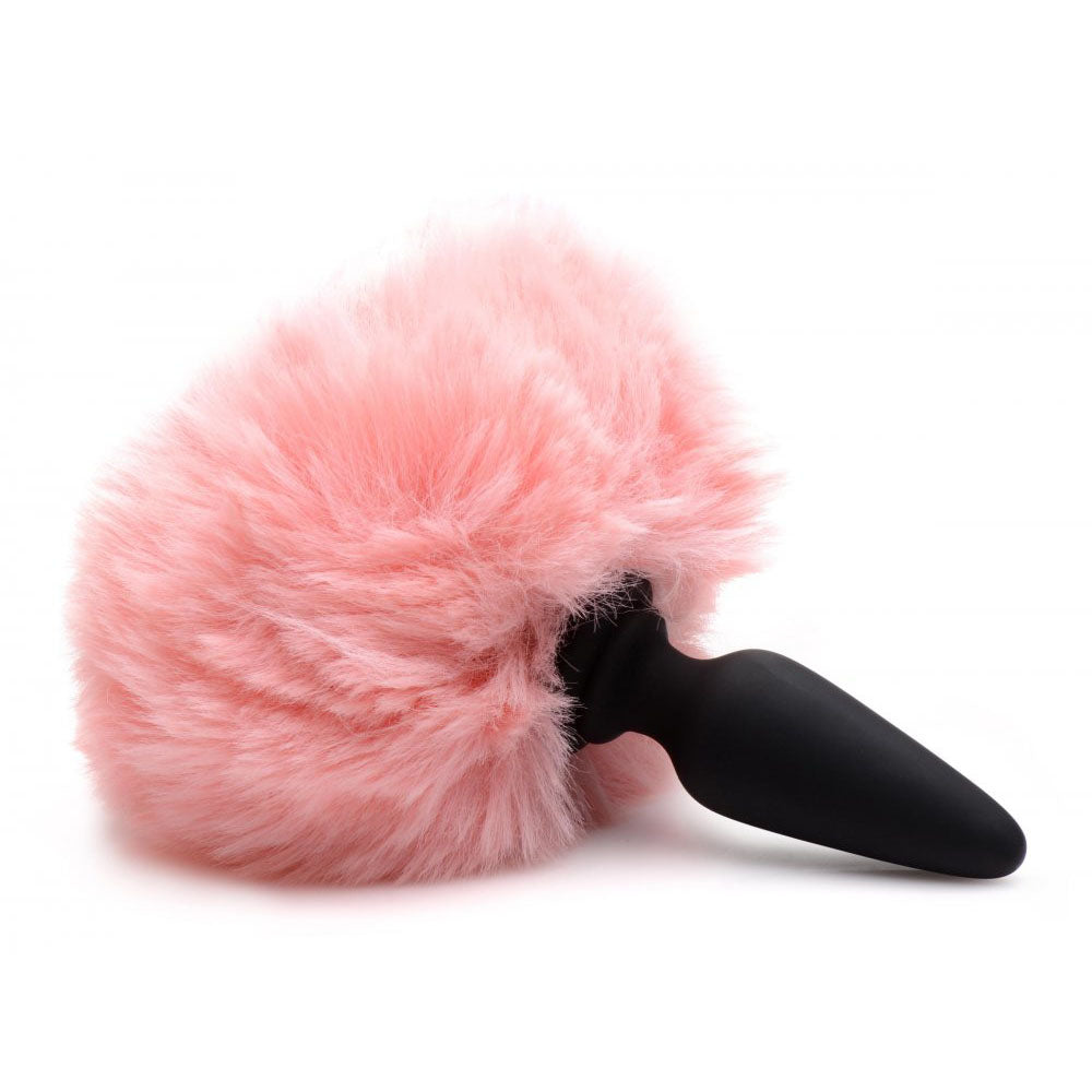 Interchangeable Pink Bunny Tail Butt Plug - Tailz Roleplay