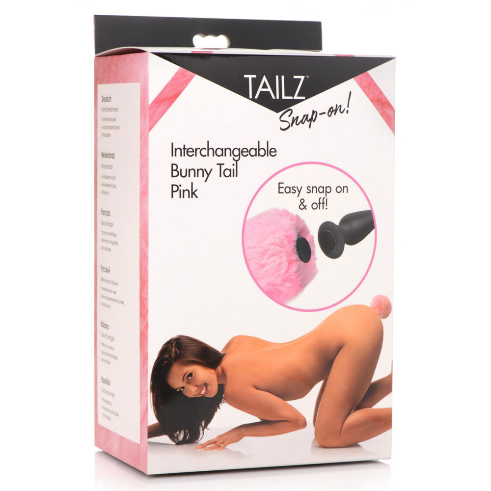Snap-On Bunny Tail Butt Plug Base Collection - Tailz Roleplay