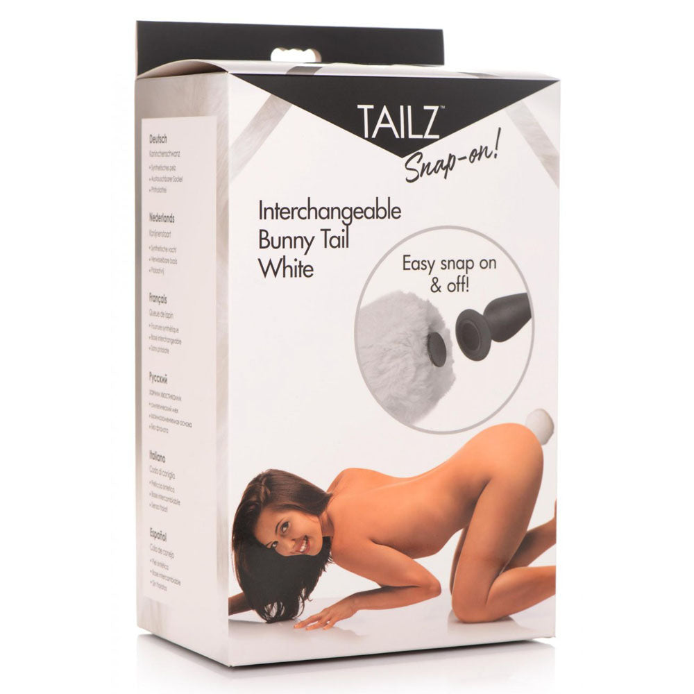 Snap-On Bunny Tail Butt Plug Base Collection - Tailz Roleplay