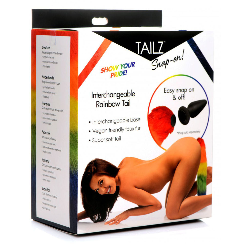 Snap-On Fox Tail Butt Plug Base Collection - Tailz Roleplay